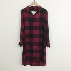 Rock and Republic Buffalo Plaid Dress Size L